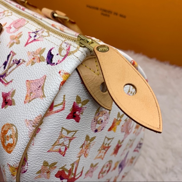❌SOLD❌ Louis Vuitton watercolor speedy 35 bag - Picture 13 of 15